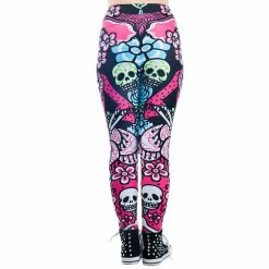 Too Fast Leggings - Muerta Flora -TheRock Shop too fast leggings muerta flora 13