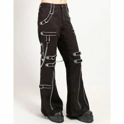 Tripp NYC Trousers - Band Dark Street Pant -TheRock Shop tripp nyc trousers band dark street pant3