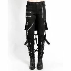 Tripp NYC Trousers - Bumflap Pant -TheRock Shop tripp nyc trousers bumflap pant5