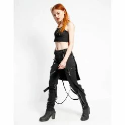 Tripp NYC Trousers - Bumflap Pant -TheRock Shop tripp nyc trousers bumflap pant6