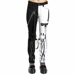 Tripp NYC Trousers - Split Leg White Pant