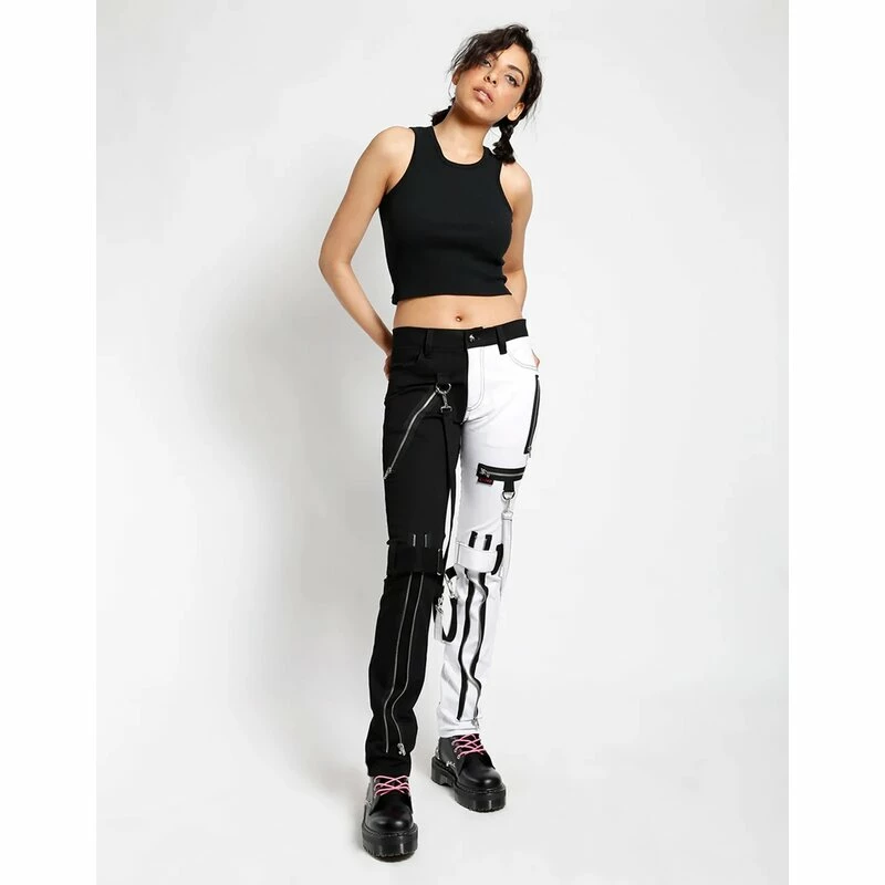 Tripp NYC Trousers - Split Leg White Pant 3 Tripp NYC Trousers - Split Leg White Pant - Image 3