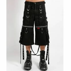 Tripp NYC Trousers - X-Strap Zip Off -TheRock Shop tripp nyc trousers x strap zip off6