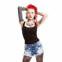 Vixxsin Denim Shorts - Razer Blue